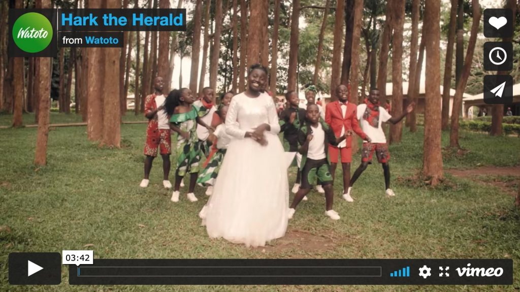 watoto children's choir performing hark the herald 