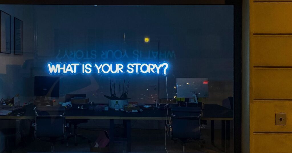 What is Your Story Neon Sign