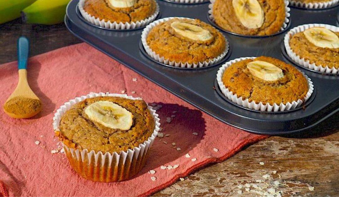 Delicious, Nutrition-Rich: Banana & Sultana Muffins