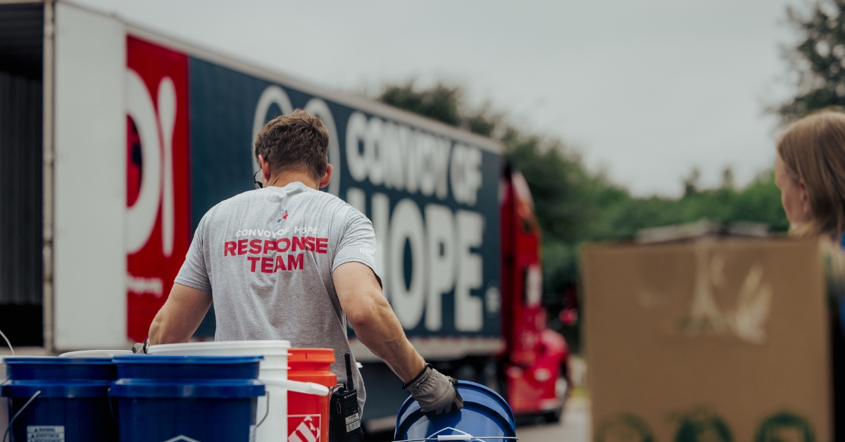 Convoy Hurricane Melissa